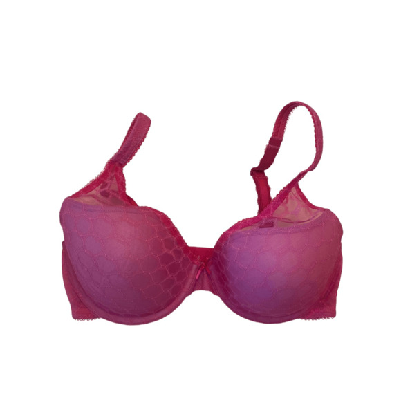 Wacoal Superchic Contour Bra 34DD Festival Fuchsia 853278 - Picture 1 of 3